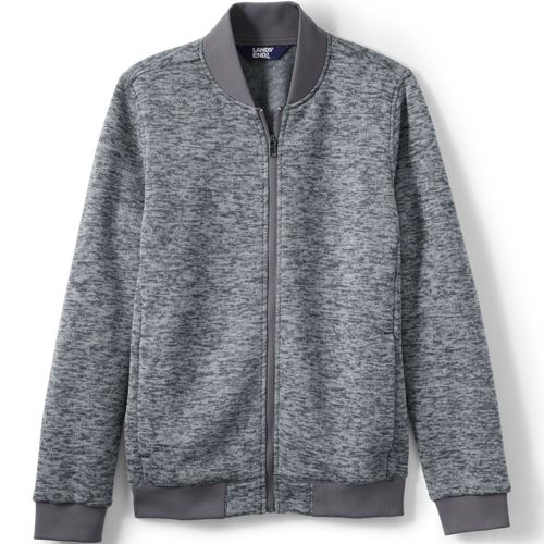 Lands end sweater clearance jacket