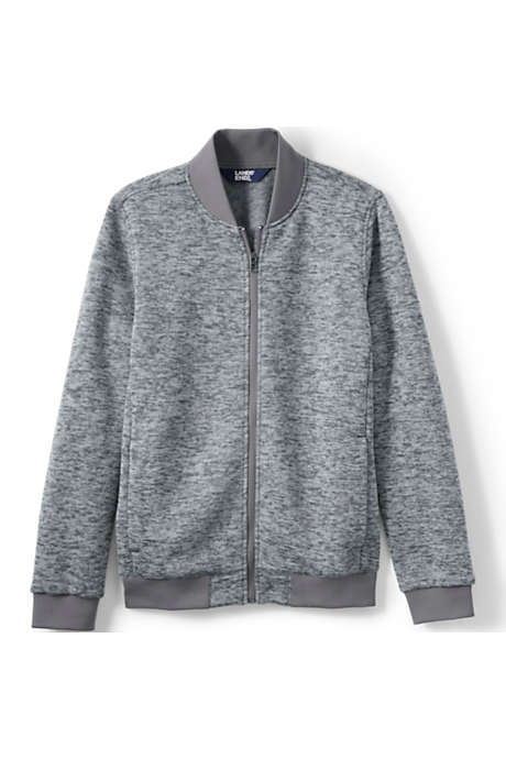 Unisex Custom Embroidered Full Zip Sweater Fleece Jacket