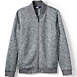 Unisex Embroidered Full Zip Sweater Fleece Jacket, Front