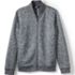 Unisex Big Full Zip Sweater Fleece Jacket, Front