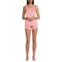 Women's Cooling 3 Piece Pajama Set - Robe Tank and Shorts, Front