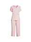 Pyjama-Set mit 3/4-Hose und Cooling-Finish für Damen image number 4