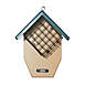 Birds Choice Recycled Suet Tail Prop Bird Feeder with Suet Cages, Front
