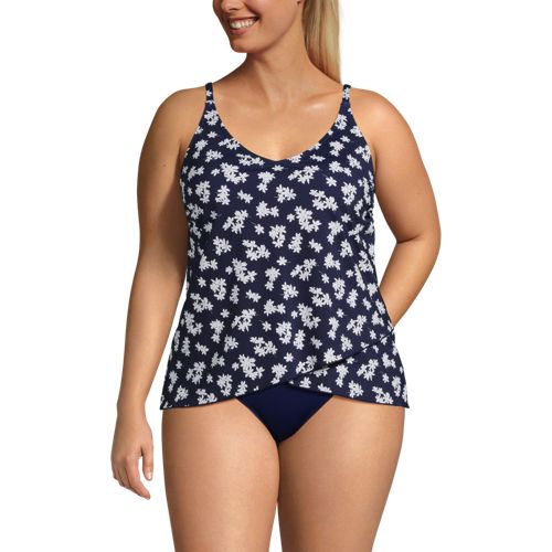 Ma&Baby Women Swimsuits Tankini Tops with Swim Shorts Two Piece Bathing  Suits Plus Size 
