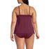Women's Plus Size Tulip Hem Tankini Top, Back