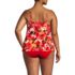 Women's Plus Size Tulip Hem Tankini Top, Back