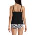 Women's Tulip Hem Tankini Top, Back