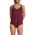 Women's Tulip Hem Tankini Top, Front