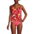 Women's Tulip Hem Tankini Top, Front