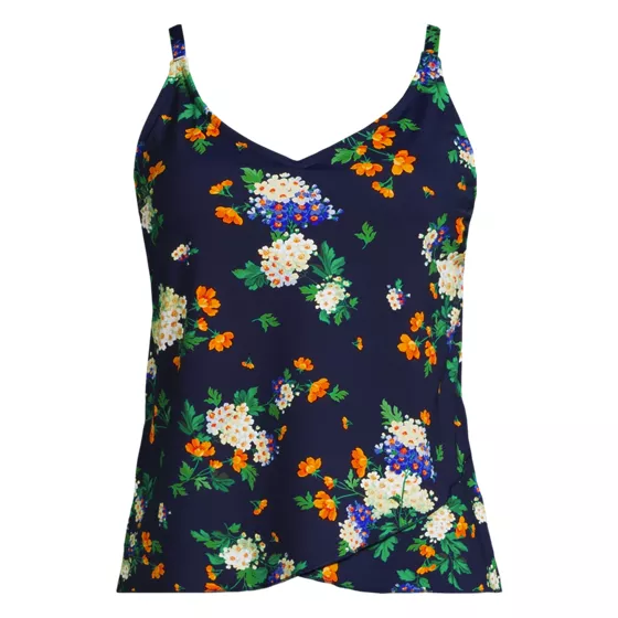 Women's Tulip Hem Tankini Top - primary