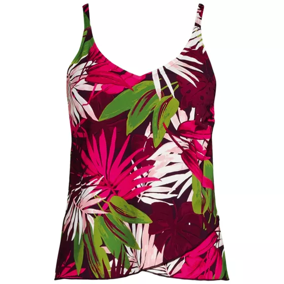 Women's Tulip Hem Tankini Top - primary