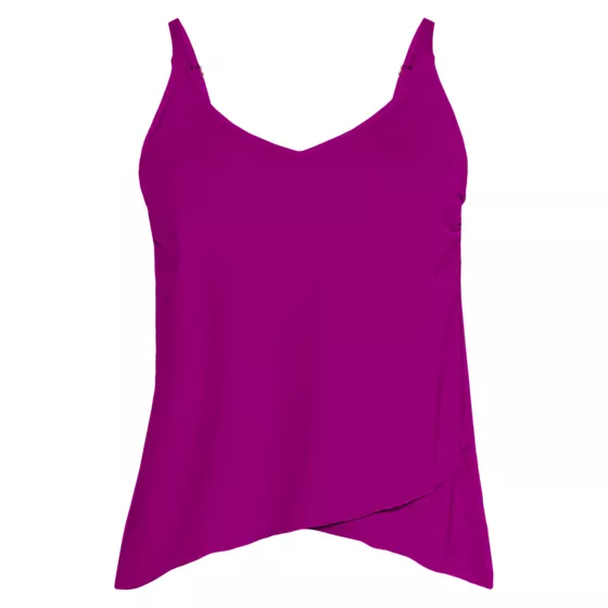 Women's Tulip Hem Tankini Top - primary