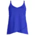 Women's Long Torso Tulip Hem Tankini Top, Front