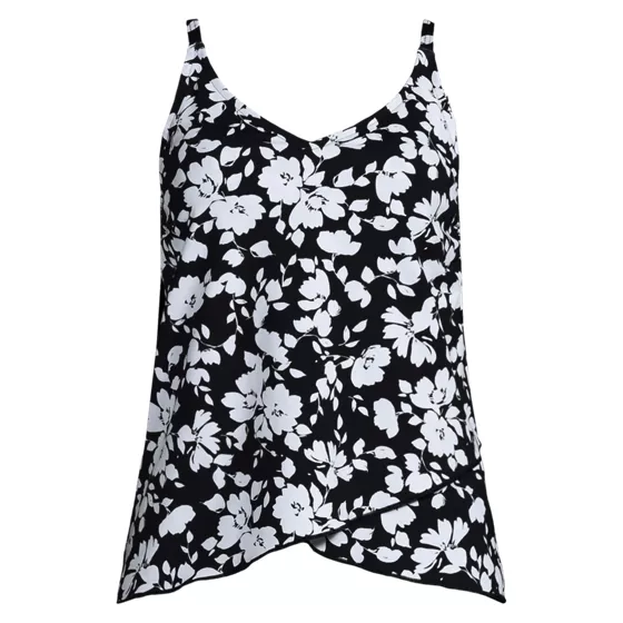 Women's Tulip Hem Tankini Top - primary