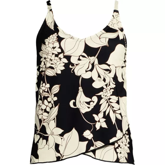 Women's Plus Size Tulip Hem Tankini Top  - primary