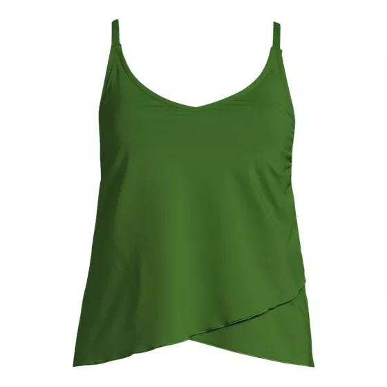 Women's Tulip Hem Tankini Top - primary
