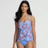 Women's Tulip Hem Tankini Top , alternative image