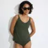 Women's Tulip Hem Tankini Top, alternative image