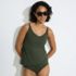 Women's Tulip Hem Tankini Top, alternative image