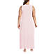 Women's Plus Size Sleeveless Cooling Long Nightgown, Back