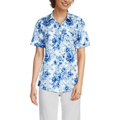 Women's Wrinkle Free No Iron Shirt - image 2