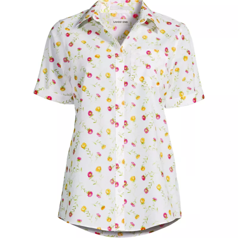Women's Wrinkle Free No Iron Shirt, Front