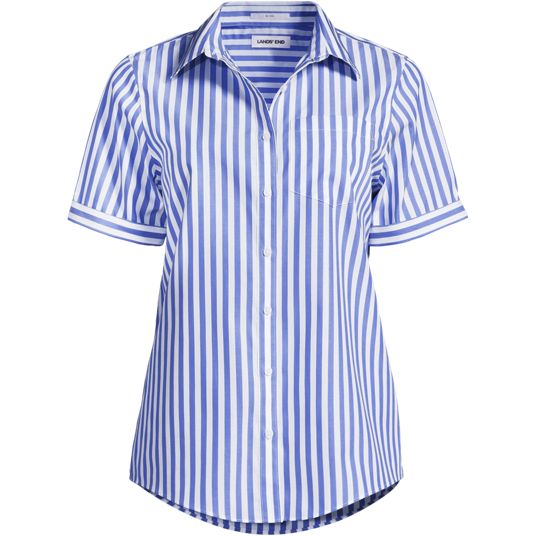 Women's Blue Dress Shirts & Blue Button Up Shirts | Lands' End