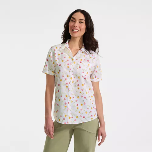 Women's Wrinkle Free No Iron Shirt, Front