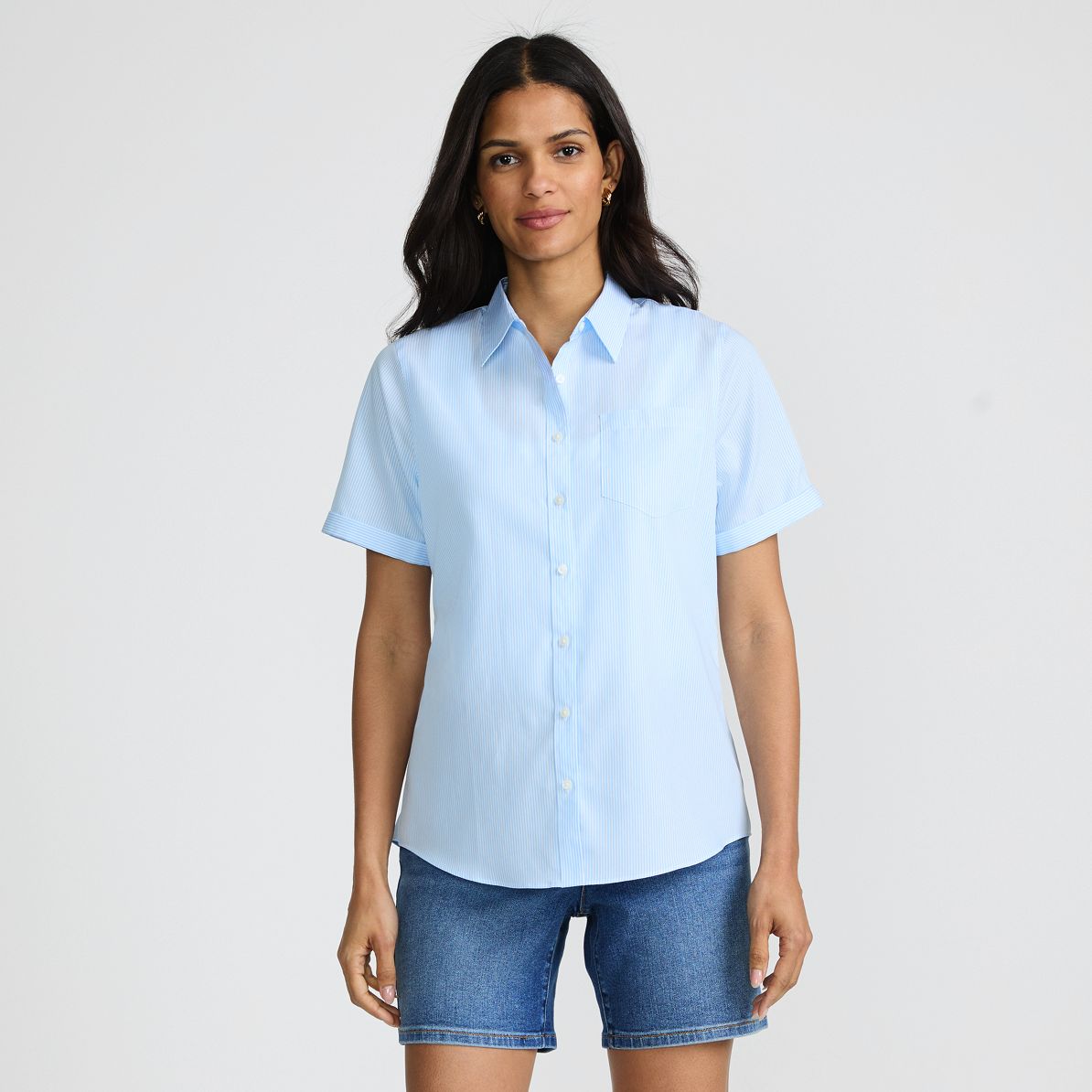 Women's Wrinkle Free No Iron Shirt