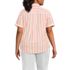 Women's Plus Size Wrinkle Free No Iron Shirt, Back