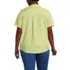 Women's Plus Size Wrinkle Free No Iron Shirt, Back