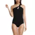 Women's Chlorine Resistant High Neck Multi Way One Piece Swimsuit, alternative image