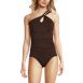 Women's Chlorine Resistant High Neck Multi Way One Piece Swimsuit, alternative image