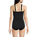 Women's Chlorine Resistant High Neck to One Shoulder Multi Way One Piece Swimsuit, Back