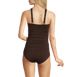 Women's Chlorine Resistant High Neck Multi Way One Piece Swimsuit, Back