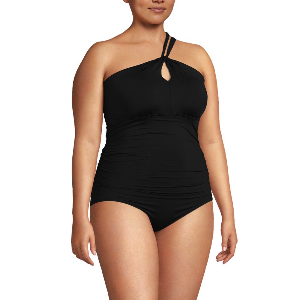 Women's Plus Size Chlorine Resistant High Neck Multi Way One