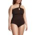 Women's Plus Size Chlorine Resistant High Neck Multi Way One Piece Swimsuit, alternative image