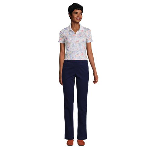 Knöchellange Straight Fit Schlupf-Chinos für Damen image number 3