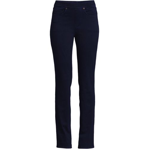 Women's Fit 2 5-pocket Colored Denim Slim Ankle Jeans from Lands' End