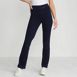 Women's Starfish Mid Rise Knit Denim Straight Jeans, Front