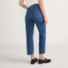 Women's Starfish High Rise Knit Denim Straight Crop Jeans, Back