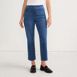 Women's Starfish High Rise Knit Denim Straight Crop Jeans, Front