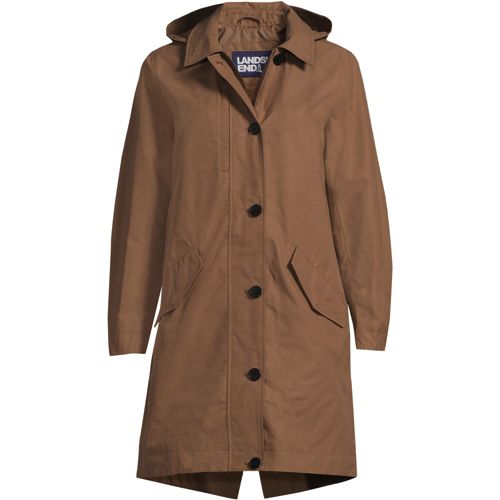 Lands end trench 2025 coat womens