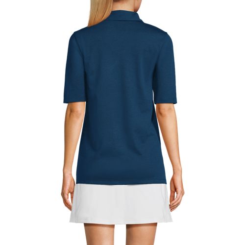 Women's Performance Elbow Sleeve Pique Polo - image 2