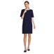 Women's Heritage Cotton Jersey Elbow Sleeve Dress, Front