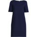 Women's Heritage Cotton Jersey Elbow Sleeve Dress, Front