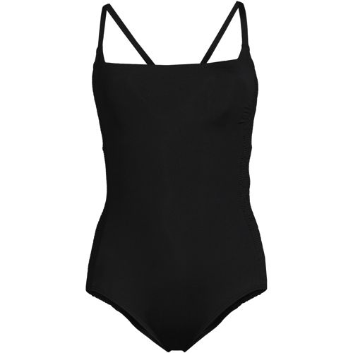 Lands end store black bathing suit