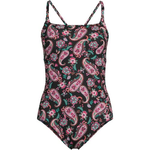 Women's Plus Size Chlorine Resistant High Neck Multi Way One Piece