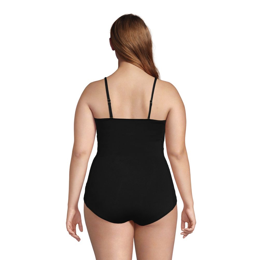 Lands end plus size bathing clearance suits