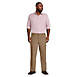 Men's Big and Tall Pattern No Iron Supima Pinpoint Straight Collar, alternative image